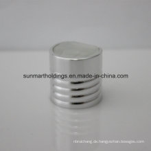 24/410 Aluminium Silber Gewinde Disc Caps